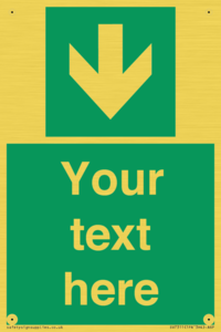 Custom Safe Condition Down arrow